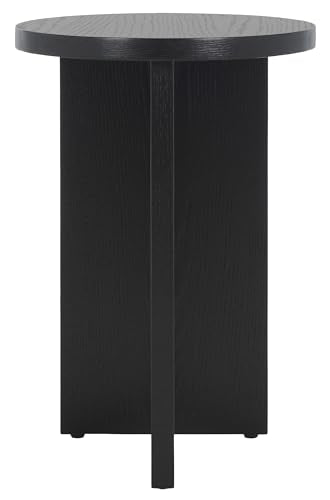 SAFAVIEH Couture Collection Bonaclara Black 2-Leg Accent Table - color: Black