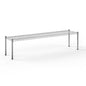 14" Deep x 60" Wide x 14" Height Wire Shelving Kit | 1-Tier | NSF Commercial Storage Rack Unit - size: 14" Deep x 60" Wide