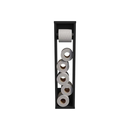28-inch High Two-Layer Wall-Mounted Storage Rack, Black Narrow Bathroom Storage Rack, Small Storage Rack for Bathroom Wall-Mounted, Suitable for Bathrooms and Toilets