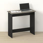 Handa 32 Inch Computer Small Desk, Classroom Home Office Bedroom Wooden Table, Dark Limed Oak/Black - color: Dark Limed Oak/Black