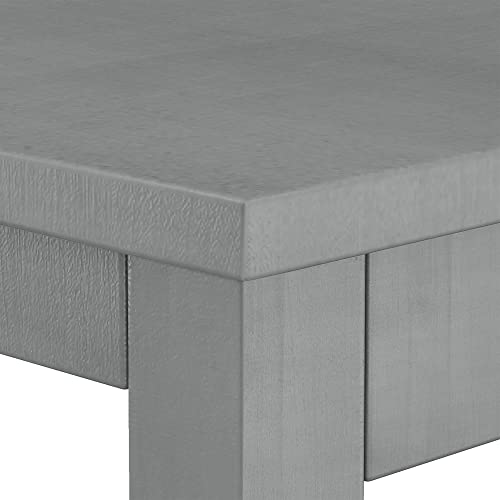 Farmhouse Rustic 3-Piece Counter Height Wood Kitchen Dining Sets, Home Bar Pub Kitchen Set, 48'' Long Bar Table with 2 Upholstery Chairs for Small Places - color: Gray-3-piece
