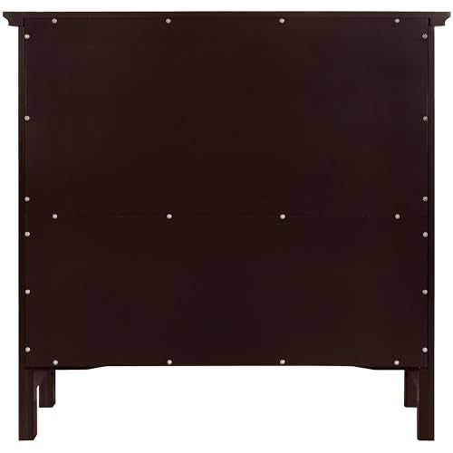 eHemco 2 Tier Bookcase with 2 Arched Supports, 29 Inches, Cherry - color: Cherry, size: 2 Tier