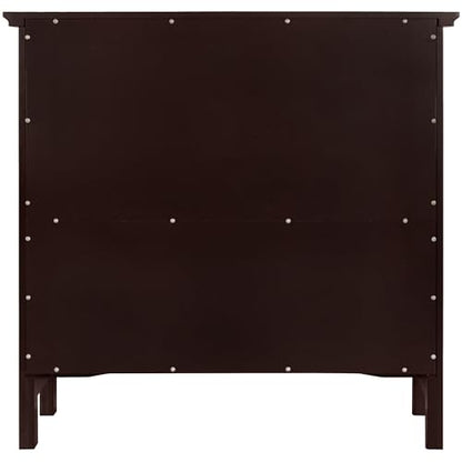 eHemco 2 Tier Bookcase with 2 Arched Supports, 29 Inches, Cherry - color: Cherry, size: 2 Tier