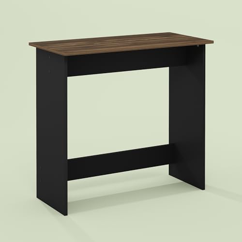 Essen Study Desk, Computer Desk, Writing Desk with for Home Office, Chestnut - color: Chestnut