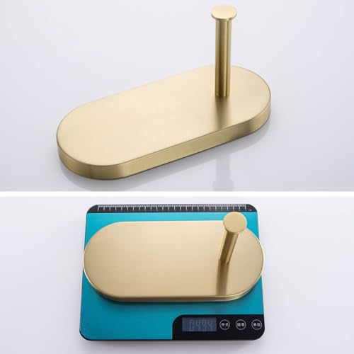RANDOM Brushed Gold Toilet Paper Holder with Shelf SUS 304 Stainless Steel Bathroom Accessories Tissue Holder Roll Dispenser Storage Wall Mounted.93088BG - color: A-brushed Gold