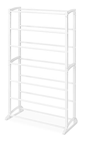 Whitmor Shoe Rack - 21-Pair - White - color: 7 Tier,white