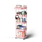Sorgion 5 Tier Rolling Cart Organizer,Bathroom Cart Organizers with Wheels Laundry Room Organization Mobile Shelving Unit Utility Cart Storage Shelves Multi-Functional for Office, Home(Pink) - size: 5Tier-Pink