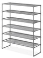 Whitmor Spacemaker 6-Tier Shelves, Gunmetal - color: 6-tier,gunmetal Gray