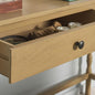 SAFAVIEH Home Collection Astaroth Desert Brown 2-Drawer Computer Table Office Writing Desk - color: Desert Brown