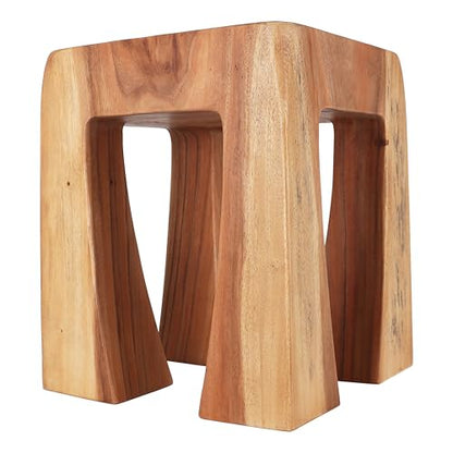 Rutledge & King Wooden End Table - Unique Wooden Side Table - Mid Century Side Table - Small Accent Table - Mid Century Modern - color: Natural, style: Kempton