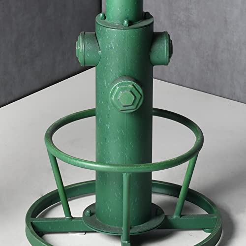 Topower Industrial Bar Table 38.58-48.43" Adjustable Pub Table Kitchen Dining Coffee Bistro Table Antique Green - color: Antique Green
