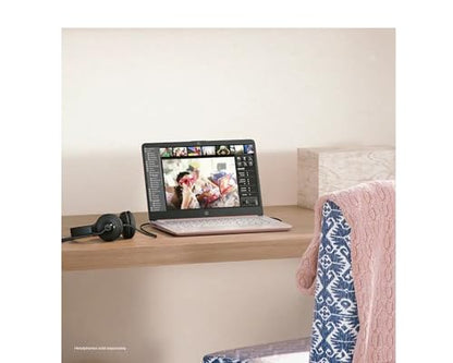 Elite 14" HD Anti-Glare Display Portable Laptop for Student & Home Office by HP, Intel Quad-Core N150, 4GB RAM|128GB UFS, Wi-Fi6/SD Card Slot/WIN 11, 1-Year Microsoft 365 & 1TB Cloud Storage Rose Gold