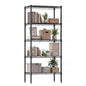 DUMOS 5-Tier Metal Wire Storage Shelves, Adjustable Standing Storage Rack Shelf, Heavy Duty Steel Shelving Unit Organizers for Kitchen Bathroom Pantry Garage, 23.2" Wx13.4 Dx59.8 H, Black - size: 5 Tiers-59.8"H without wheels