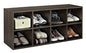 ClosetMaid 8-Cube Shoe Storage Organizer, Espresso