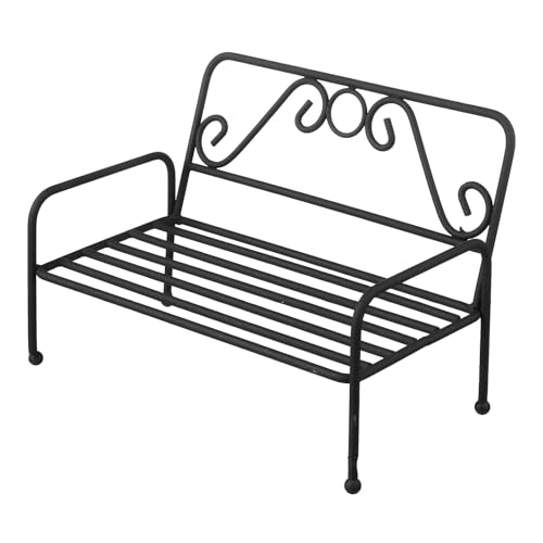 DOITOOL Iron Chair-Shaped Plant Stand, Small Metal Plant Stand, Rustproof Flower Pot Holder for Planter Indoor Outdoor Patio Garden Decor