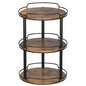 LAMU 12'' Wood Lazy Susan Turntable Organizer for Cabinet, 3 Tier Lazy Susan Spice Rack Organizer for Kitchen, Wood Turntable for Table Top, Countertop, Pantry, Bathroom - size: 12 inches 3 Tier