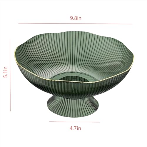 Cute Fruit Bowl - Decorative Plastic Bowls for Kitchen & Dining Table, Versatile Centerpiece Display for Fruits, Snacks, Home Decor