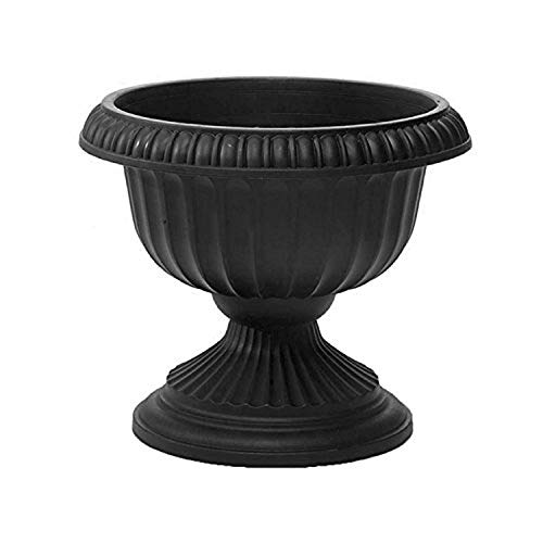 Root & Vessel, 39188.03, Grecian Urn Planter, 18-Inch, Black - color: Black, size: 18-Inch