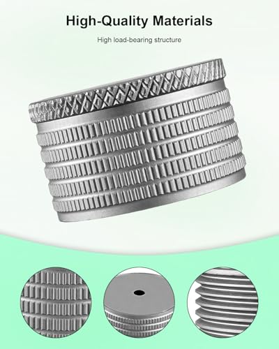 4Pcs Microwave Riser Pads Fit for Small Appliances Microwaves Ovens Sofas Chairs Tables Furniture, Adjustable 0.9-1.5 Inch Height 500Lb Heavy Duty