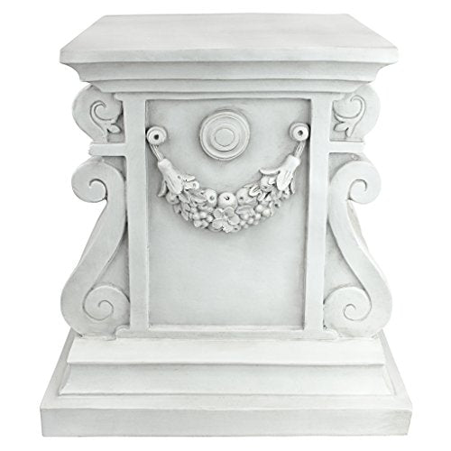 Design Toscano NG314100 Statuary Garden Base Riser, Large, Classic Plinth - size: Large, style: Classic Statuary