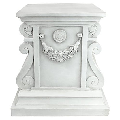 Design Toscano NG314100 Statuary Garden Base Riser, Large, Classic Plinth - size: Large, style: Classic Statuary