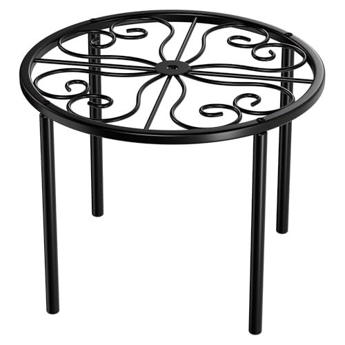 Plant Stand Flower Stand - Metal Plant Holder for Garden Home, Anti-rust Plant Rack for Multiple Plant Indoor or Outdoor. - size: 7.9in Flower
