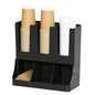 Coffee Station Organizer Large Capacity Storage Rack | Coffee Set Up Station Cup Organizer for Pods Tea Packets Condiment Syrup Home Kitchen Cabinet Pantry Table Office
