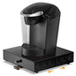 SICHEER K Cup Organization Storage Drawer Maker K Cup Holder Sliding Tray Pull out Coffee Pod Organizer Rolling Stand Countertop Maker Stand Rack Capsules Compatible with Keurig Accessories - size: 36 Pod Capacity - Rolling