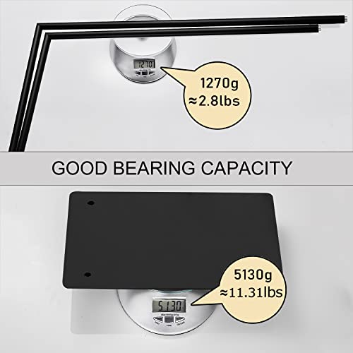 Stand Towel Rack for Bathroom Free Standing Double Towel Holders on Floor Bath Towel Holder Brass Matte Black - color: Matte Black Stand Towel Holders