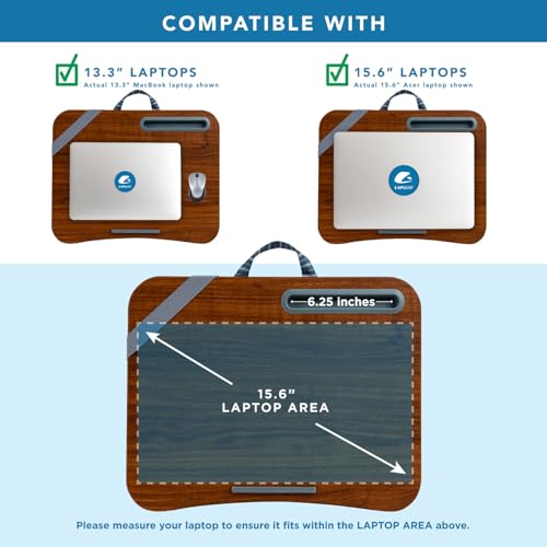 LAPGEAR Designer Lap Desk – Arrow Stripes, Fits 15.6” Laptops - color: Arrow Stripes, size: Single Lap Desk