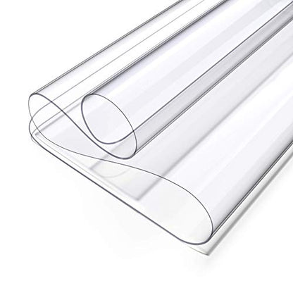 Clear Writing Desk Pad, 36’’x24” Heat Resistant Waterproof PVC Round Edge Durable Desk Protect Mat, Anti-Static Writing Mat Table Protector - size: 36’’x24”