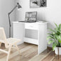 Modern Writing Desk for Home Office with Storage Drawer, Sleek Minimalist Design and Durable Matte Finish