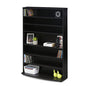 FURINNO JAYA 6-Tier Multimedia Storage Tower, Espresso - color: Espresso, size: 6-Shelf
