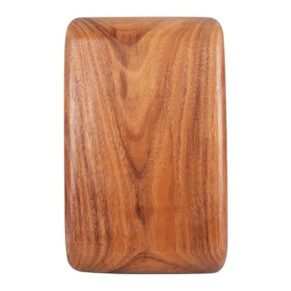 Rutledge & King Wooden End Table - Unique Wooden Side Table - Mid Century Side Table - Saur Wood Decor - Small Accent Table - Mid Century Modern - color: Natural, style: Mazelle