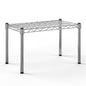 14" Deep x 24" Wide x 14" Height Wire Shelving Kit | 1-Tier | NSF Commercial Storage Rack Unit - size: 14" Deep x 24" Wide