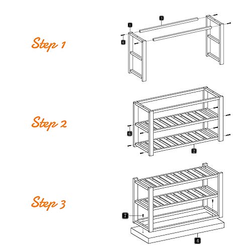 Finnhomy 3-Tier Shoe Rack Bench Cushion. Holds Up to 400 lb Rack, for Entryway, Bedroom, Hallway, Accent Furniturn, Elegant Black Wood - style: Modern
