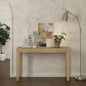 NTC Flow 47-Inch Console Table, Modern Solid Wood Entryway Table with Hidden Drawer, Waterproof & Heat Resistant, Narrow Table for Hallway, Living Room & Foyer, Sand - color: Sand, size: 47 Inch, style: Console
