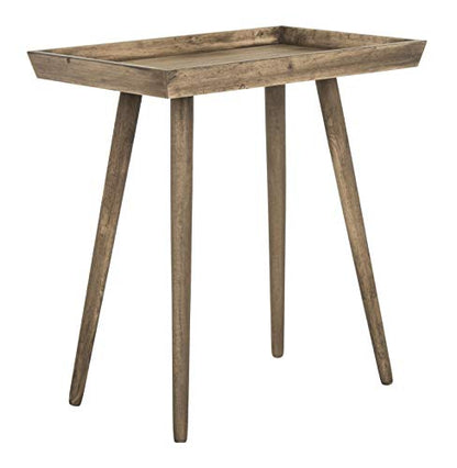 Safavieh Home Nonie Modern Chocolate Accent Table - color: Chocolate