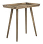 Safavieh Home Nonie Modern Chocolate Accent Table - color: Chocolate