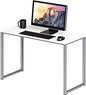 SHW Mission 32-Inch Home Office Computer Desk, White - color: White, size: 32-Inch