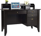 Catrimown Home Office Desk with Drawers and Hutch, Small Computer Desk with File Drawers, Writing Study Teens Student Desk for Bedroom, Student Girls Desks with Storage Shelves, Espresso Brown - color: Espresso Brown