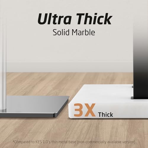 KES Standing Towel Rack, 37", Marble Base, 304 Stainless Steel, Matte Black | Equal-Height, Fits Large Bath Towels, 8.23 Lbs Weighted Marble Base, T-Shaped 18/8 Stainless Steel Rust Resistant, Bathroom - color: White Marble & Black Bar, size: 37" H (Equal