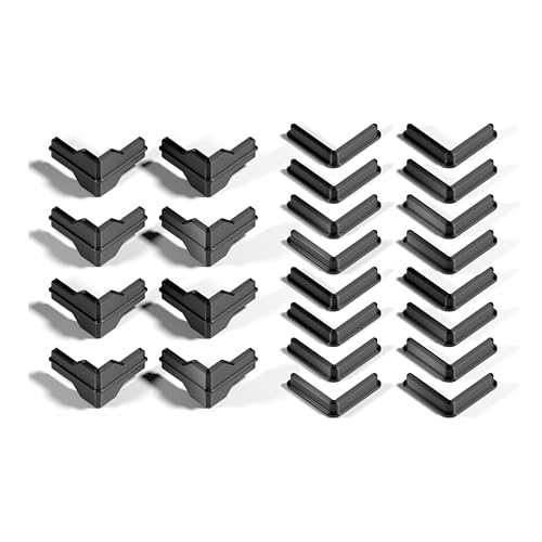 Chia Whalen Post Insert, Plastic, 24pcs for COSTCO and SAMS Club 5-Shelf Heavy Duty Steel Shelving Unit, Gorilla Rack Replacement Parts, 2 Full Sets of Metal Shelf Connectors - color: 24 Pieces