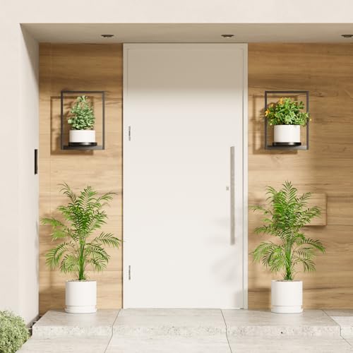 Hanging Planters for Indoor Plants - Aesthetic Photo Frame Style Wall Plant Holder - Metal Window Plant Shelves, Wall Plant Hanger for Lingving Room Home Gardening Wall Decor (4-Pack) - size: 4-Pack