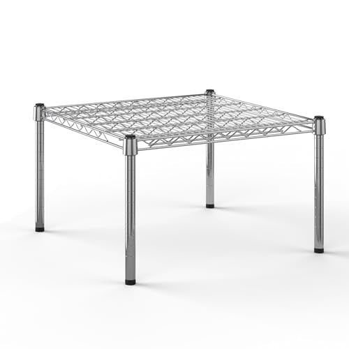 24" Deep x 24" Wide x 14" Height Wire Shelving Kit | 1-Tier | NSF Commercial Storage Rack Unit - size: 24" Deep x 24" Wide
