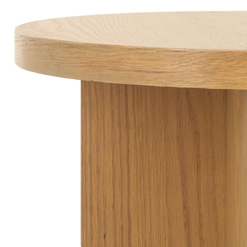 SAFAVIEH Couture Collection Bonaclara Natural 2-Leg Accent Table - color: Natural