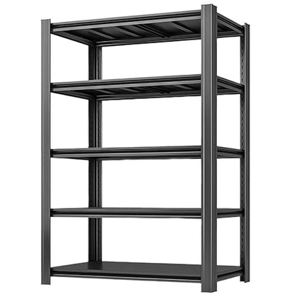 5-Tier 35" W x 15.8" D x 72" H Garage Shelving 3000LBS Storage Shelves Heavy Duty Metal Shelf Unit Adjustable Basement Industrial Storage Racks (72 * 35 * 15.8) - size: 5T 35" W x 15.8" D x 72" H