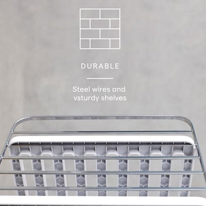 YouCopia UpSpace Cabinet Box Organizer Small, Adjustable Foil Wrap Shelf - size: Small Premium