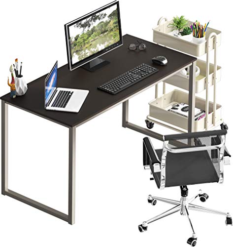 SHW Mission 48-Inch Home Office Computer Desk, Espresso - color: Espresso, size: 48-Inch