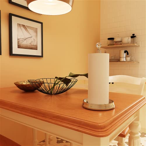 KASUNTO Paper Towel Holder with Crystal Ball - Steel Countertop Stand, Fits Standard & Jumbo Rolls, Brushed Nickel - color: Brushed Nickel